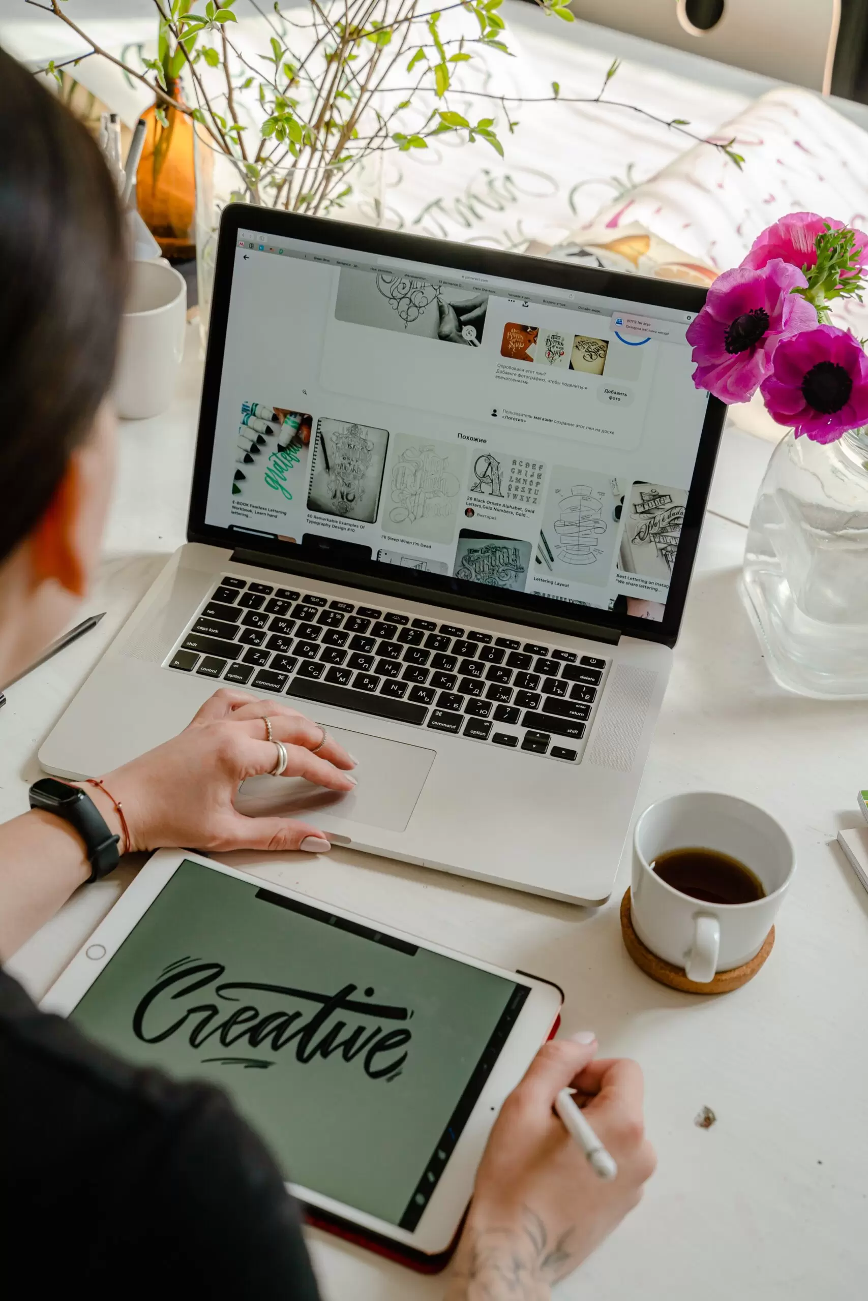 como se inspirar com conteudos do pinterest scaled