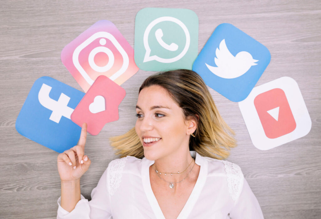 melhores fotos para as redes sociais