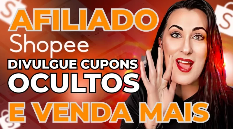 como encontrar cupons da shopee e divulgar como afiliado