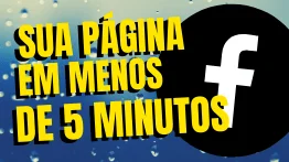 como criar uma página no Facebook passo a passo